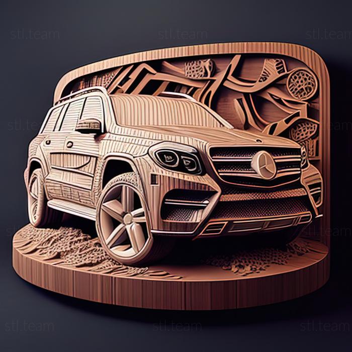 3D model Mercedes Benz GL (STL)